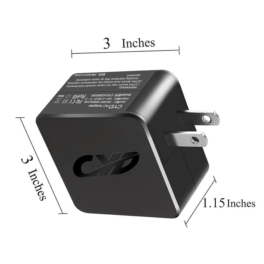 Amazon | CYD 65W 19.5V 3.34A AC アダプター 交換用充電器 デル